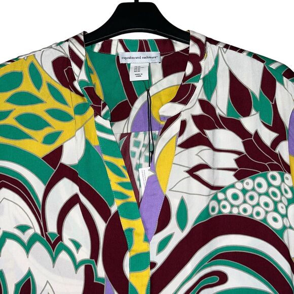 Cupcakes and Cashmere Tunic Blouse Retro - Picture 3 of 9